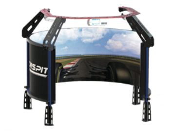 Sim racing Racing E-racing Singapore Race simulator Drive Driving simulator Online competition Formula 1 F1 Formula simulation Race cars Virtual car race Immersive Immersion halo ring gaming full immersion full screen ultimate screen ultimate gaming experience driving view full driving real driving experience
